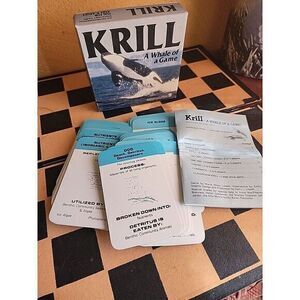 Krill: A Whale Of A Game Antarctic Ocean Food‎ Chain by Ampersand Press, Inc.
